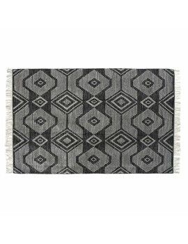 Tapete DKD Home Decor Branco Preto Algodão (200 x 290 x 1 cm)