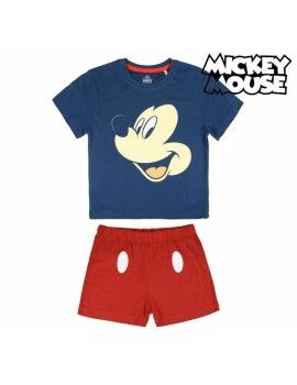 Pijama de Verano Mickey Mouse 73457 Azul marino