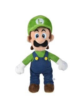 Peluche Super Mario Luigi Azul Verde 50 cm