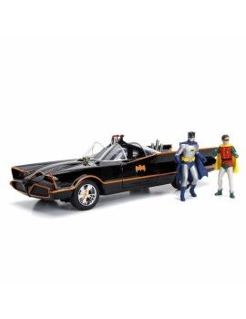 Playset Batman Batmóvil 1966 Classic 3 Piezas Luz 17 cm