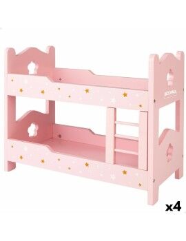 Beliche Woomax Cor de Rosa 4 Unidades 31 x 26 x 16 cm