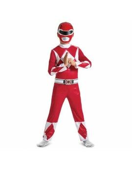 Fantasia para Crianças Power Rangers Mighty Morphin Vermelho 2 Peças