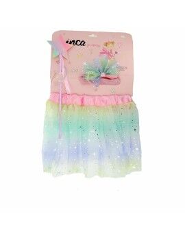 Fantasia infantil Inca Multicolor Fada (3 Peças)