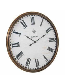 Reloj de Pared Alexandra House Living Dorado Metal 6 x 80 x 80 cm