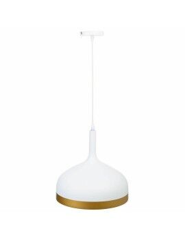 Candeeiro de teto Alexandra House Living Branco Dourado