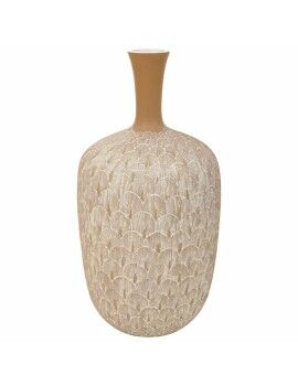 Vaso Alexandra House Living Branco Dourado Poliresina 21 x 41 x 21 cm