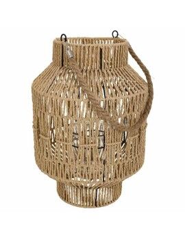 Farol Alexandra House Living Natural Papel Hierro 28 x 41 x 28 cm