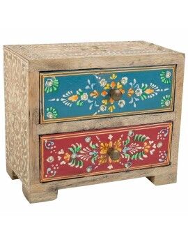 Caja-Joyero Alexandra House Living Multicolor Natural Madera de mango Madera MDF 10 x 15 x 18 cm...