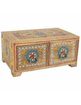 Caja-Joyero Alexandra House Living Multicolor Natural Madera de mango Madera MDF 14 x 10 x 23 cm...