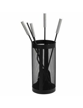 Utensilios para Chimenea Alexandra House Living Negro Hierro 16 x 50 x 16 cm