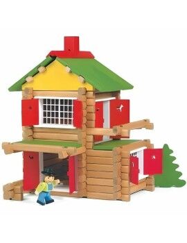 Playset Jeujura My Wooden Chalet 135 Peças