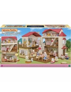 Playset Sylvanian Families Red Roof Country Home Casa de Miniatura Coelho