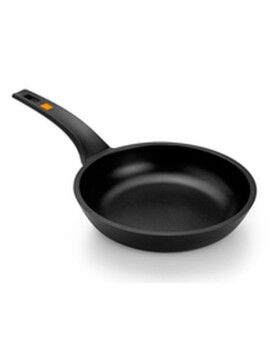 Frigideira Wok BRA Sartén Efficient Preto Alumínio Ø 24 cm