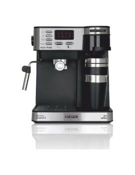 Máquina de Café Expresso Manual Haeger NA 1450W Multicolor 1450 W 1,2 L (Recondicionado C)