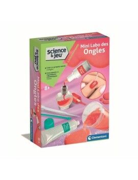 Jogo de Trabalhos Manuais Clementoni Mini Nail Lab Create your own nail polish (FR)