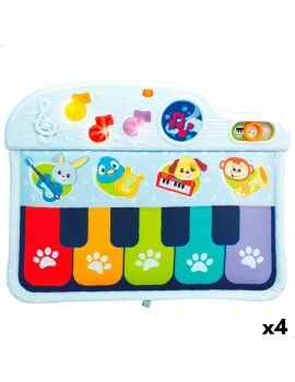 Piano Interactivo para Bebé Winfun 42 x 3 x 32 cm (4 Unidades)