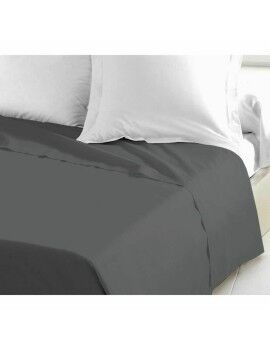 Juego de Sábanas Lovely Home Gris oscuro 240 x 300 cm (Cama doble)