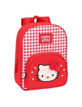 Mochila Infantil Hello Kitty Spring Rojo (26 x 34 x 11 cm)