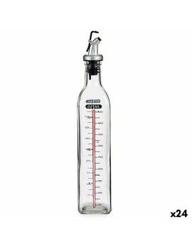 Galheteiro Transparente Vidro 500 ml (24 Unidades) Medidor