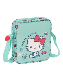 Bolso Bandolera Hello Kitty Sea lovers Turquesa 16 x 18 x 4 cm