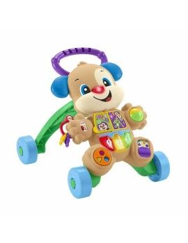 Andarilho com rodas Fisher Price Som Cão Luzes Multilinguagem