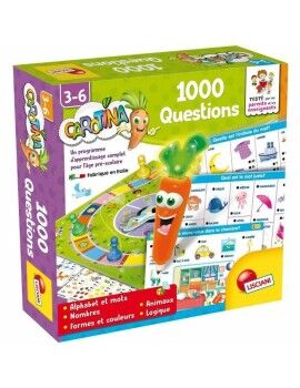 Jogo Educação Infantil Lisciani Giochi Carotina 1000 Questions