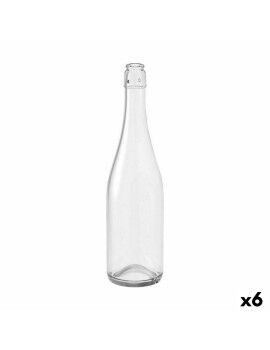 Botella Verallia Mecano 750 ml Vidrio (6 Unidades)