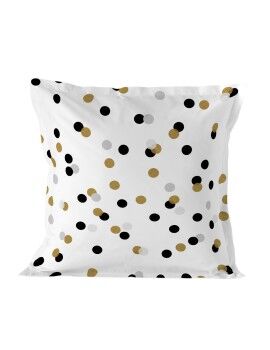 Capa de almofada HappyFriday Blanc Golden Dots Multicolor 80 x 80 cm