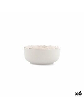 Cuenco Quid Duna Beige Cerámica 15 x 15 cm (6 Unidades)