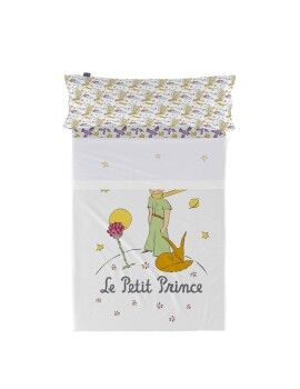 Juego de Sábanas HappyFriday Le Petit Prince Ses amis  Multicolor Cama de 80/90 2 Piezas