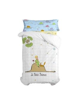 Conjunto de capa de edredom HappyFriday Le Petit Prince Imagination Multicolor Solteiro 2 Peças