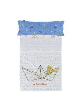 Juego de Sábanas HappyFriday Le Petit Prince Navire  Multicolor Cama de 80/90 2 Piezas