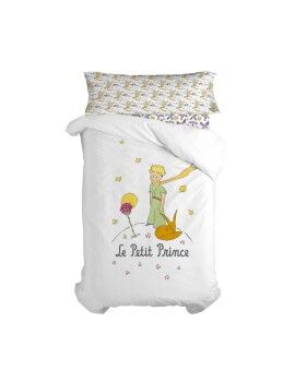 Conjunto de capa de edredom HappyFriday Le Petit Prince Ses Amis Multicolor 2 Peças