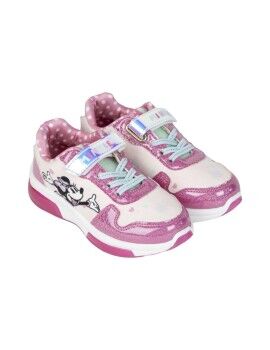 Sapatilhas Desportivas com LED Minnie Mouse Cor de Rosa