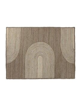 Alfombra Home ESPRIT Beige Natural Boho 160 x 230 x 1 cm