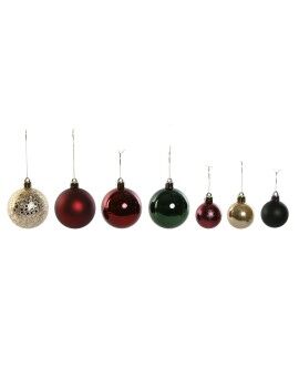 Bolas de Natal Home ESPRIT Vermelho Verde Polietileno 27 x 12 x 25 cm (50 Peças)