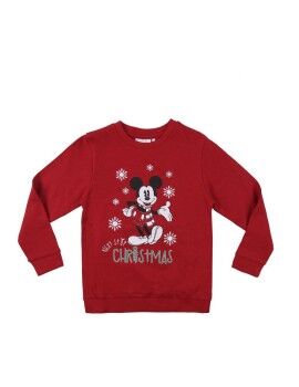 Polar sem Capuz Criança Mickey Mouse Vermelho