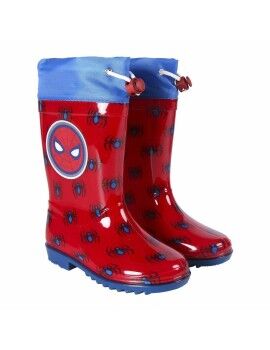 Botas de Agua Infantiles Spiderman Rojo