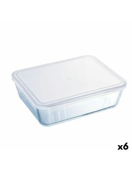 Fiambrera Rectangular con Tapa Pyrex Cook & Freeze 22,5 x 17,5 x 6,5 cm 1,5 L Transparente...