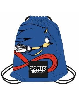 Mochila Escolar Sonic Blue 30 x 39 cm