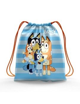 Bolsa Mochila con Cuerdas Bluey Azul 42 x 32 cm