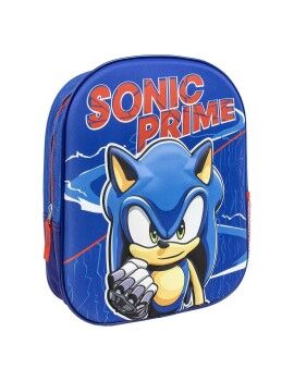 Mochila Escolar Sonic Azul...