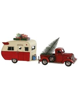 Adorno Navideño Home ESPRIT Rojo Caravana 73 x 19 x 28,5 cm