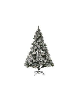 Árvore de Natal Home ESPRIT Verde PVC Metal Nevado 155 x 155 x 240 cm