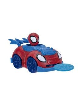 Playset de Vehículos Spidey SNF0007 Lanzador de proyectiles 10 cm