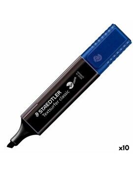 Marcador Fluorescente Staedtler Textsurfer Classic Vintage Preto (10 Unidades)