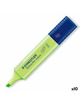 Marcador Fluorescente Staedtler Textsurfer Classic Pastel Verde (10 Unidades)