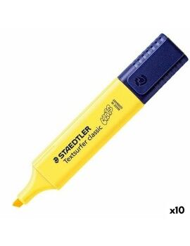 Marcador Fluorescente Staedtler Textsurfer Classic Pastel Amarelo (10 Unidades)