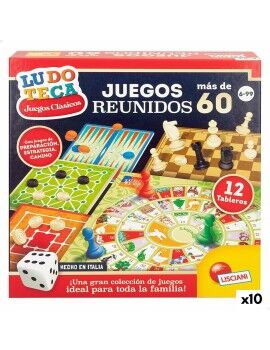 Jogo de Mesa Lisciani Juegos reunidos ES 26 x 1 x 26 cm (10 Unidades)