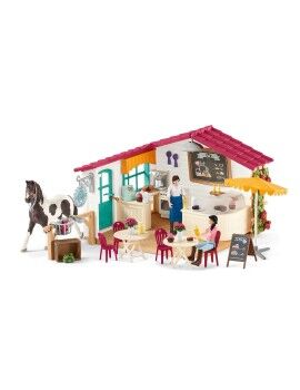 Conjunto de brinquedos Schleich Rider Café Plástico